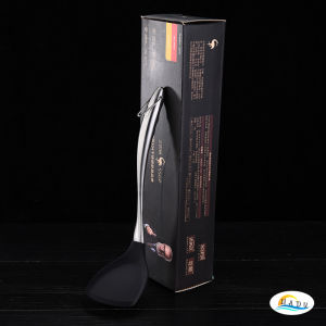 Bộ Dụng Cụ Nấu Ăn Cán Inox 304 Đầu Silicon SSGP Gồm Muôi Múc Canh Xẻng Chiên Xào An Toàn Cho Chảo Chống Dính Chịu Nhiệt Không Xước Cao Cấp Đạt Chất Lượng LFGB Đức