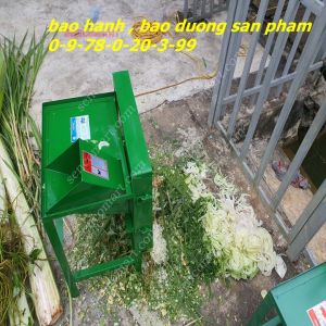 Máy băm cỏ voi thái chuối siêu nhanh công suất 2hp