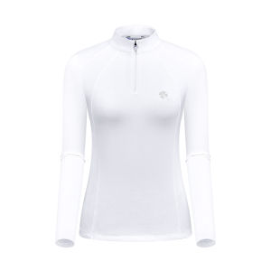 TTYGJ 2024 Womens Golf Wear Long Sleeve Top Gym Shirts Yoga Fitness Sport Women Cloting Spodrtswear Half Zip Blouse Jacket