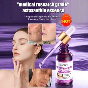 【The Skin Has Really Become White! 】Whitening and Anti Freckle Essence Decomposes Melanin Niacinamide Brightens and Removes Yellowness Improves Dull Skin Tone烟酰胺美白提亮精华液