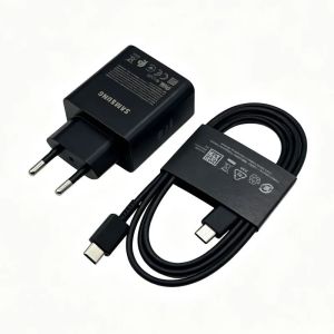 Samsung 60W Super Fast Charger PD Adapter EU Type C Cargador For Galaxy S26 S25 FE S24 Ultra S23 Plus A55 A56 M55 Tab S11 S102026