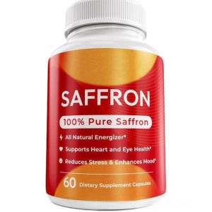 Saffron Capsules Blood Circulation Support Saffron Extract Capsules Circulation Booster Natural Heart Health Supplement