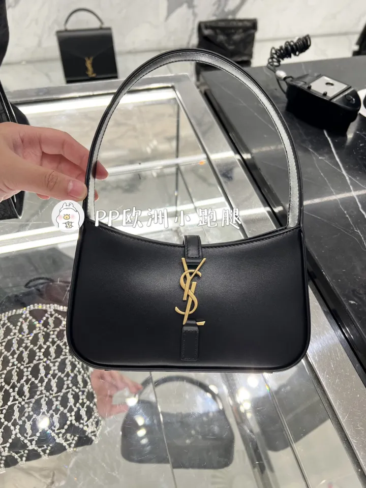 YSL Saint Laurent Le5A7 mini mini mini Hobo shoulder bag underarm