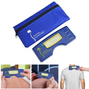0-30 Degree Ranges Electronic Scoliometer Detector for Measure Spinal Alignment Digital Scoliosis Meter with Storage Bag