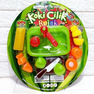 Mainan Set Buah Potong Mainan Mainan Buah Buahan Kitchen Toys
