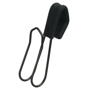 U85IS1 Aluminum Alloy Golf Ball Holder Portable 3 Balls Ball Hanging Stand Compact Space Saving Golf Ball Rack Golf Cart