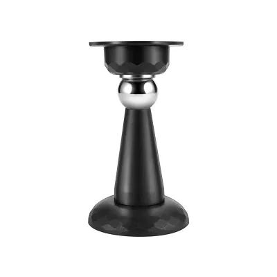 Magnetic Door Stopper Stainless Steel Floor Mount Door Stopper No Drilling Self-adhesive Stainless Steel Penahan Pintu