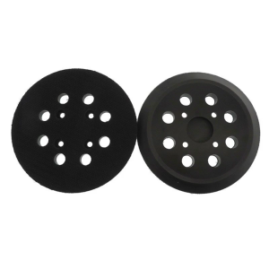 Professional Grade 5Inch 8 Hole Sanding Discs Wheel Set ShockAbsorbing Rubber Layer Optimized for Debris Collection Tool