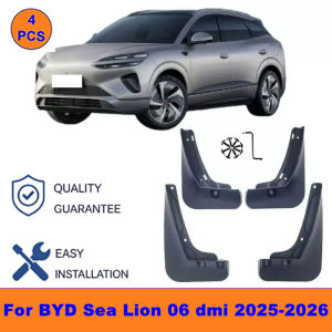4Pcs Mud Flaps For BYD Sea Lion 06 dmi 2025-2026 - Splash Guards Front&Rear Wheel Fender Mudguards Car Exterior Protection Parts