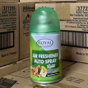 7 กลิ่นให้เลือก สเปรรีฟิลน้ำหอมปรับอากาศ Rayal ขนาด300 มล. ใช้กับเครื่องเกลดได้และอีกหลายแบรนด์