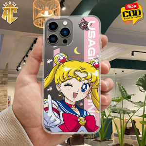 AERO CASE ANIME CEWE LIMITED EDITION ( TERSEDIA UNTUK SEMUA TIPE HP ) Premium Clear Case - Case Murah - Case Terlaris - Case bening - COD