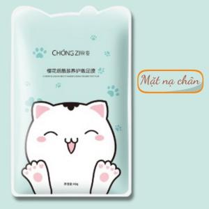 Mặt Nạ Dưỡng Ẩm Mask Chân Mèo Mặt Nạ Ủ Chân Giúp Da Trắng Mềm và Giảm Nứt Gót Chân FAMACOCO