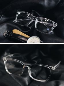 Mắt Kính Mát Nam Nữ Gọng Kính Cận Tròng Trong Suốt Trẻ Trung Hot Trend