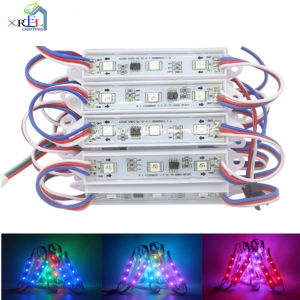 โมดูล LED 5050 3 LED DC12V กันน้ำโฆษณาออกแบบโมดูล LED WS2811พิกเซลสี RGB ไฟสว่างพิเศษ20ชิ้น/ล็อต