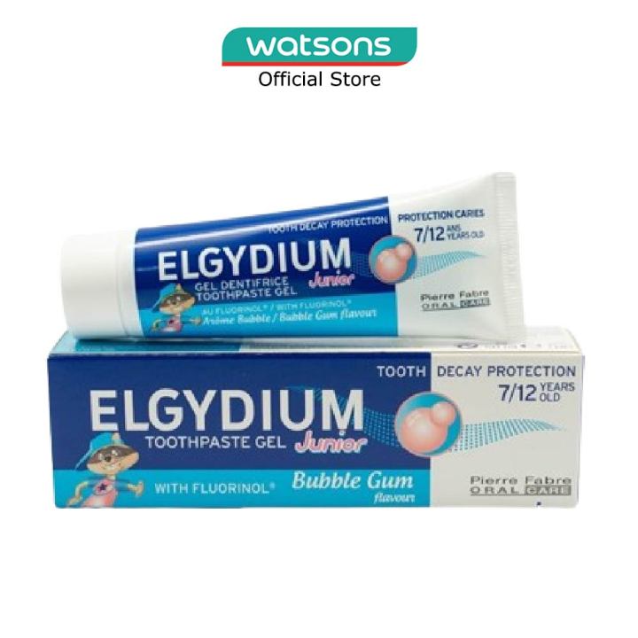 ELGYDIUM Junior Bubble Gum Toothpaste 50Ml Lazada Singapore