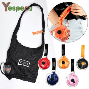 YESPERY Reusable Storage Bag Large Capacity Folding Telescopic Shopping Bag with Hanging Hook Portable Shopping Carriers
