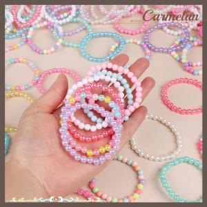[Carmelun] 10-30ชิ้นสร้อยข้อมือลูกปัดหลากสีสำหรับเด็กผู้หญิงงานเลี้ยงวันเกิดของขวัญสำหรับแขกผู้เข้าพักงานเลี้ยงวันเกิด