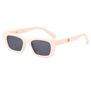 2024 New Fashion Small Frame Squar Glasses Personality Sunglasses Men and Women
