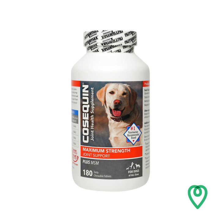Cosequin DS Plus MSM & HA Joint Health Supplement For Dogs – 180 Chewable Tablets - View #2