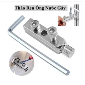 Bộ dụng cụ tháo ren ống nước gãy Dụng cụ sửa ống nước gãy tiện lợi phi 15-27