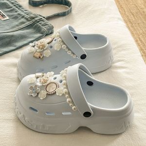 [Free Shipping] EVA Summer Everyday Slip-On Clogs For Women 2026 New Style Suitable For Petite Women With A Thick Sole For Added Height Casual And Versatile