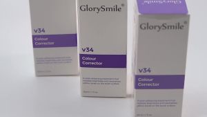 v34 Thuốc trắng răng tinh chất mousse tím kem đánh răng tinh chất chỉnh màu răng loại bỏ vết ố vàng trên răng bán buôn xuyên biên giới