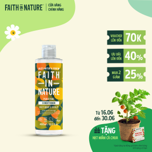 Dầu Xả Faith In Nature Bưởi & Cam Thanh Lọc Khỏe Mạnh 400ml