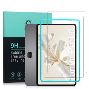 Ibywind For Honor Pad 9 Screen Protetorwith 2 Pcs Tempered Glass[Fingerprint ReaderEasy to install]