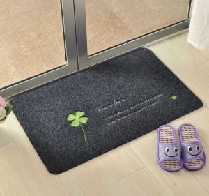 Outdoor & Indoor Welcome Floor Mat Absorbent Entrance Carpet Non-slip Kitchen Floor Mat lapik kaki karpet Door Mat Rug 户外门口地垫