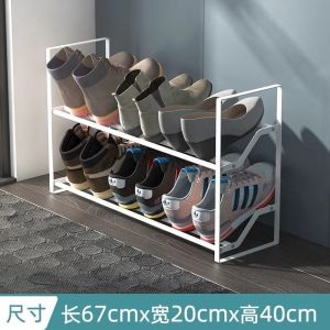 Shoe Organisers Shoe Rack Outside Door Shoe Rack Outside Door With Seat Shoe Storage Bench Multi-Layer Space-Saving Door Narrow Display 鞋架