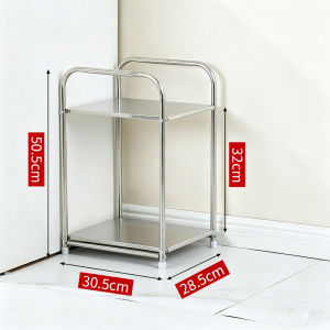 2/3 Tier stainless steel heavy-duty bedroom rack household storage rack Living Room