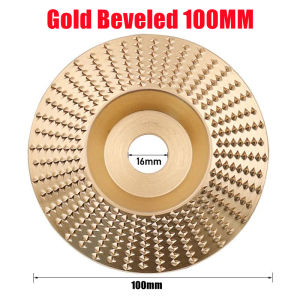 Upgraded Wood Carving Disc Set For 3.3/4 Inch (85/100mm) Angle Grinder With 5/8Inch/16mm Arbor Grinding Wheel Shaping Disc For Wood Cutting Grinder Cutting Wheel Attachments