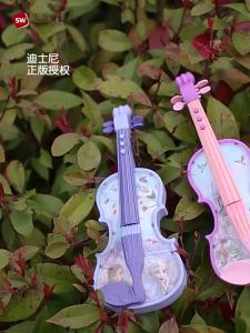 [XinNgo.] Frozen violin Toy ，Musical Instrument Violin ， Learning Education toys for Children gift