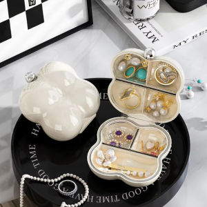 Cute Clouded Jewelry Box Multi-Grid Pill Case Travel Moisture-Proof Pill Boxes Travel Accessories