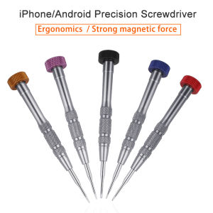 KUAIQU High Hardness Screwdriver Convex Cross Torx T2 Y0.6 Pentalobe Phillips for Phone Watch Repair Opening Tool for iPhone Samsung Xiaomi