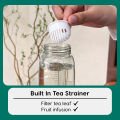 TIGA COMBO 5PC 300ml Plastic Water Bottle With Tea Filter Leak Proof Mini Pocket Size Cute Kids Botol Air Kecil TG00024. 