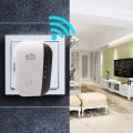 Portable WiFi Repeater Range Extender Router 2.4G 300Mbps Penguat Signal Amplifier. 