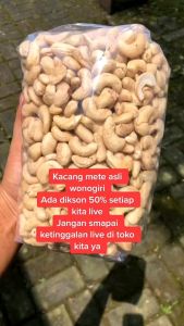 Kacang Mede matang goreng asli wonogiri