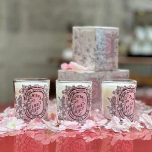 Romantic Limited Diptyques Candles Sakura Scented Fragrance Candle Light Gift High Quality Aromatherapy Perfume Aroma Home Decor2026