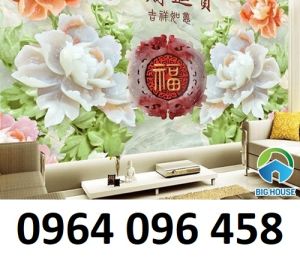 Gạch tranh 3d ốp tường phong thủy - XVNB8