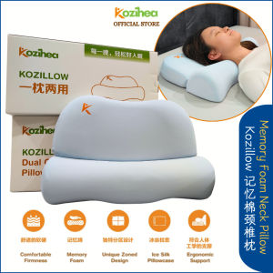【Kozillow 】Best Sleep Ergonomic Memory Foam Neck Support & Protection Pillow