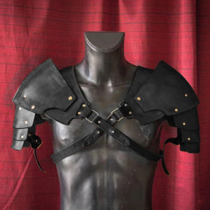 Cross-border Medieval Viking Leather Armor Renaissance Retro Shoulder Armor Halloween cosplay Costume Accessories