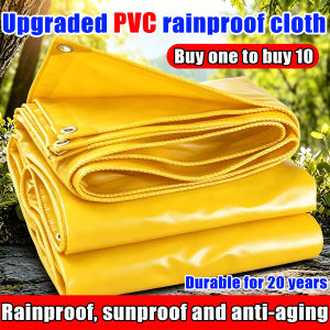 Trapal Waterproof Makapal Tarpaulin - 6FTx9FT Green and Gray - Temperature Resistan Waterproof Heavy Duty Tarpaulin with Reinforced Edges and UV Protection Available in Multiple Sizes and Colors