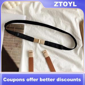 【ZTOYL】 Leather Waistband for Women Dress Shirt Girdle Decoration Accessories Waist Seal Elastic Buckle Fashion All-match Thin Belt