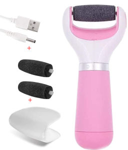 Hengfa Lina Electric Foot File Vacuum Callus Remover Pedicure Tools Dead Skin Callus Remover Foot Files USB Rechargeable Foot Skin Care Tool