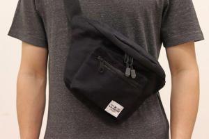 กระเป๋าคาดเอว IA Canvas Waist Bag (BLACK)