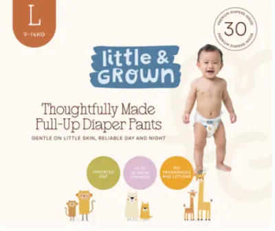 Little & Grown Pull Up DIaper - Large (L)