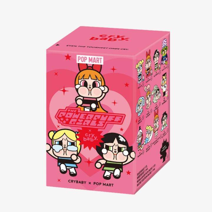 (พร้อมส่งในไทย) POPMART CRYBABY x Powerpuff Girls ของแท้