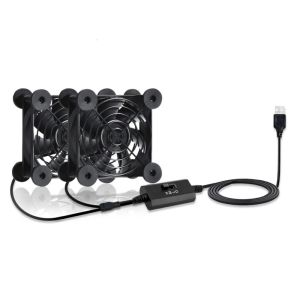 USB 8cm Cooling Fan DC5V Low Power Consumption Adjustable Speed Single/Double Fan For Home And Office Use