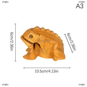 [COD] xingtu Lucky Thailand Wood Thailand Traditional Craft Wooden Lucky Croaking Musical Instrument Home Office Desk Decor Lucky Frog Crafts